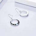 TOUPOP Sterling Silver Moon Phase Earrings with Stones-0-2