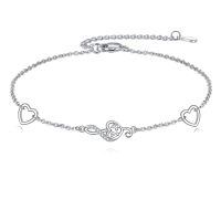 wholesale 925 Sterling Silver Heart Infinity Tree of Life Bracelet Gifts for Women Mother Wife Sisters-Note