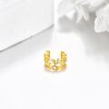wholesale 14k Gold Tree Cuff Bracelet With Leaves-0-4