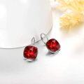 wholesale Sterling Silver Austrian Crystal Hypoallergenic Leverback Earrings Women s Gift-0-17