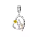 wholesale 925 Sterling Silver Family Love Charm Bracelet Wholesale for Daughter Mother Lover - Birthday Valentine's Day Gifts-0-140