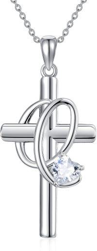 wholesale Sterling Silver A Z 26 Letter Alphabet Pendant Necklace for Women-17-Q