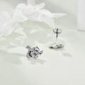 wholesale 925 Sterling Silver Squirrel Earrings With Acorn Design-0-2