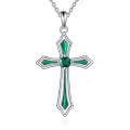 wholesale 925 Sterling Silver 5A CZ Birthstone Necklaces Wholesale for Women Men-0-0