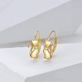 wholesale 925 Sterling Silver Gold Cat Shape Leverback Earrings for Women and Teen Girls - Birthday & Christmas Gift Ideas-0-2