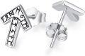 wholesale 925 Sterling Silver Norse Runes Stud Earrings - Viking Celtics Punk Nordics s for Her Him-0-0