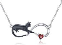 wholesale Sterling Silver Owl Sloth Axolotl Dolphin Celtic Knot Necklace-Infinity-Cat