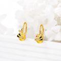 wholesale 925 Sterling Silver Gold Plated Honeybee Drop Dangle Hook Earring for Women Girls Gifts-0-4