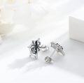 wholesale 925 Sterling Silver Spider Stud Earrings Animal s for Women Sister Daughter Hypoallergenic-0-1