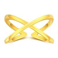 wholesale 925 Sterling Silver Plus Sign Rings Wholesale With Minimalist Design-Cross