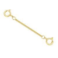 wholesale 10k Gold Extension Chain With Lobster Clasps For Jewelry Making-Style 3