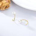 wholesale 14K Solid Gold & Freshwater Pearl Earrings, 5.5-6mm AAA Pearls, Hypoallergenic, Gift Boxed-0-2