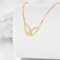 wholesale 14K Gold Infinity Link Chain Minimalist Jewelry for Sisters and Families-0-5