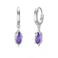 TOUPOP Sterling Silver Stone Stud Earrings Promise Jewelry Gifts For Women-0-0