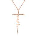 wholesale 925 Sterling Silver Knight Templar Shield Pendant Necklace with 20+2 inch Chain-0-0