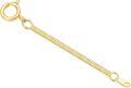 wholesale 14k Gold Snake Chain Extender for Necklaces and Bracelets Durable Removable 0.5/1/1.5/2/3 Extension Chain-0-0