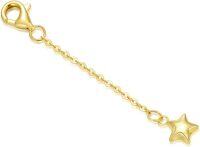 wholesale 14K Gold (Au585) Hypoallergenic Nickel-Free Extension Chain 1/2/3 Inch with Lobster Clasp-Style 2