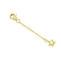 wholesale 14k Gold Star Charm Extender Chain For Bracelets Necklaces Anklets-Style 2