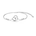 wholesale 925 Sterling Silver Crystal Ballerina Bracelet Wholesale - Austrian Dancing Girl Jewelry-0-0
