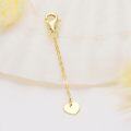 wholesale 14K Gold (Au585) Hypoallergenic Nickel-Free Jewelry Extender Chain - 1/2/3 Inch Lobster Clasp for Necklace Bracelet Anklet - Lead-Free Highly Polished Gift-Ready-0-2