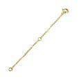 wholesale 14k Rose Gold Chain Bracelet Wholesale With Heart Charm-0-17