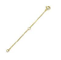 wholesale 14k Rose Gold Chain Bracelet Wholesale With Heart Charm-gold necklace chain extender
