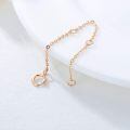 TOUPOP 14K Rose Gold Necklace Extender, 3 Inch Adjustable Solid Gold Chain-0-2