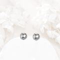 wholesale 925 Sterling Silver Volleyball Stud Earrings Sports  for Women and Men-0-1
