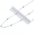 wholesale Gold-Plated 925 Sterling Silver CZ Thin Choker Necklace for Women-0-6
