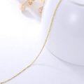 wholesale 14K Gold Figaro Link Chain Necklace w/Lobster Claw Clasp - Length: 18 Width: 7 mm-0-3