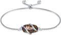 wholesale 925 Sterling Silver Opal Mom Charm Bolo Bracelet for Women-0-19