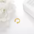 wholesale Gold 14k Hypoallergenic Non-Piercing Cartilage Hoop Earring WholesaleStuds for Women-0-4