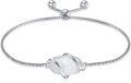 wholesale  Sterling Silver Gemstone Dainty Link Bracelet for Women -0-108