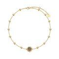 TOUPOP 14K Gold Sunflower Anklet Bracelet For Women, You Are My Sunshine Gift-0-0