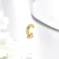 wholesale 14K Gold Daisy Flower Ear Wrap Hoop Earring Wholesale-0-4