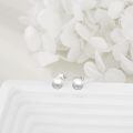 wholesale 925 Sterling Silver Classic Pearl Stud Earrings-0-2