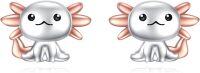 wholesale 925 Sterling Silver Axolotl Stud Earrings Animal s for Women-Axolotl