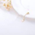 wholesale 14k Real Gold 1/1.5/2/2.5/3/4/5 Necklace Extender Chain Adjustable Extension Chain for Jewelry-0-6
