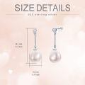 wholesale 925 Sterling Silver Drop Earrings Wholesale With Pearl-0-1