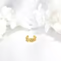 wholesale 14K Gold Daisy Flower Ear Wrap Hoop Earring Wholesale-0-5