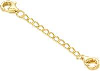 wholesale 14K Gold (Au585) Hypoallergenic Nickel-Free Jewelry Extender Chain – 1in to 6in Lengths with Lobster Clasp-Style 5-Yellow Gold