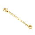 wholesale 14K Gold (Au585) Hypoallergenic Nickel-Free Jewelry Extender Chain – 1in to 6in Lengths with Lobster Clasp-0-0