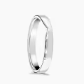 TOUPOP 10k 14k 18k Gold V-Shape Women's Engagement Wedding Promise Ring-0-1