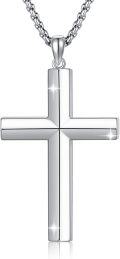 wholesale 925 Sterling Silver Cross Pendant Necklaces for Men & Women - Religious s for Baptisms and Weddings-0-0