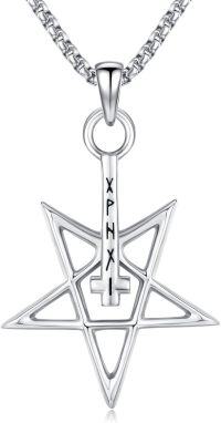 wholesale 925 Sterling Silver Jewish Star of David Pendant Necklace for Men - 6 Pointed Symbol -silver