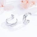 wholesale 925 Sterling Silver Celtic Knot Stud Earrings for Women Men Gift-0-1