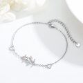 wholesale 925 Sterling Silver Cute Axolotl Charm Bracelet-0-1