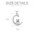 TOUPOP Sterling Silver Animal Pendant Women Jewelry Christmas Gifts-0-5