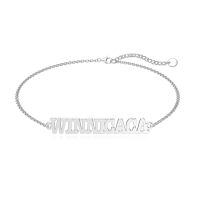 TOUPOP Gold & Stone Personalized Name Heart Bracelet Women Gifts-undefined