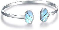 wholesale Sterling Silver Gemstone Bracelet for Women Fine Jewelry Gift-B-Moonstone-Jun.